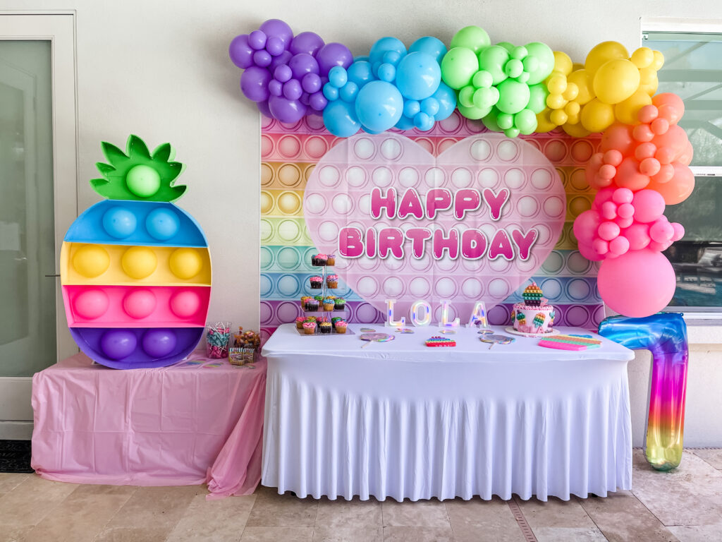 Birthday themed parties